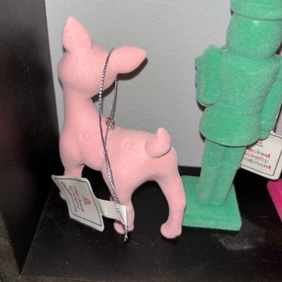 Target Bullseye Playground Flocked Ornaments - Picture 7 of 14